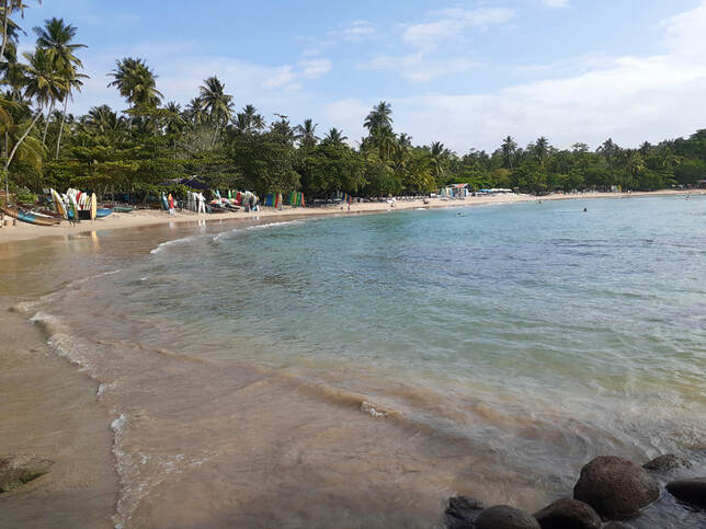 Hiriketiya Beach near Dickwella