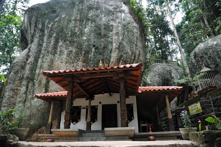 Salgala forest monastery in Sabaragamuwa Province