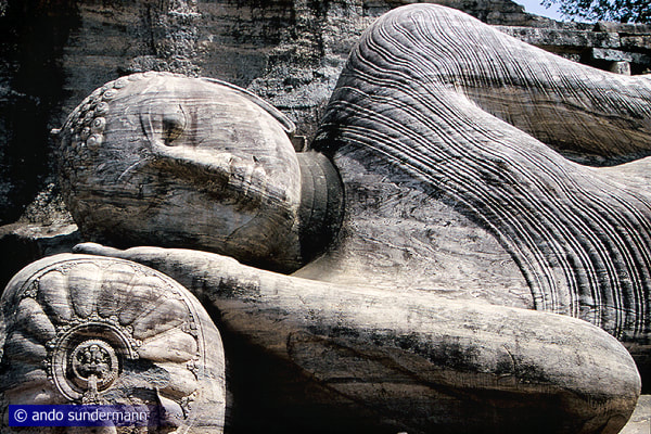 recling Buddha Polonnaruwa World Heritage Site