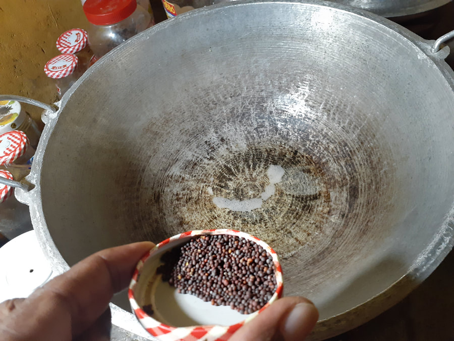 mustard seed for rice noodles Sri Lanka style