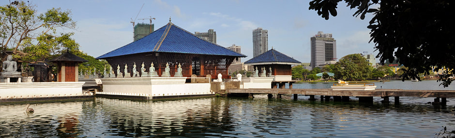 Seema Malaka in Colombo's Beira Lake