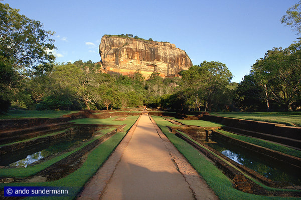 World Heritage Site Sigiriya in Sri Lanka