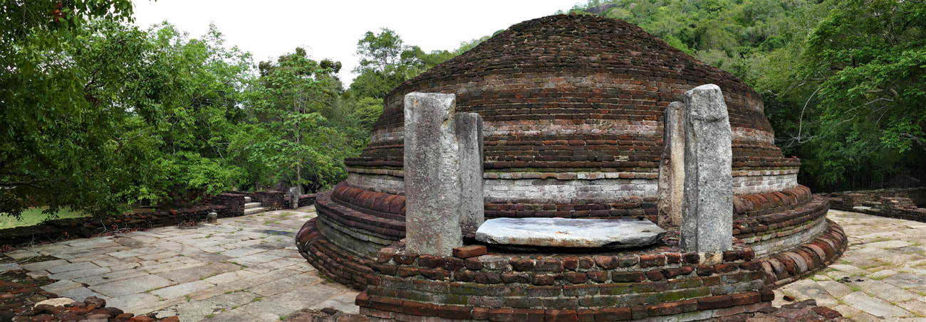 stupa of the Namal Pokuna complex