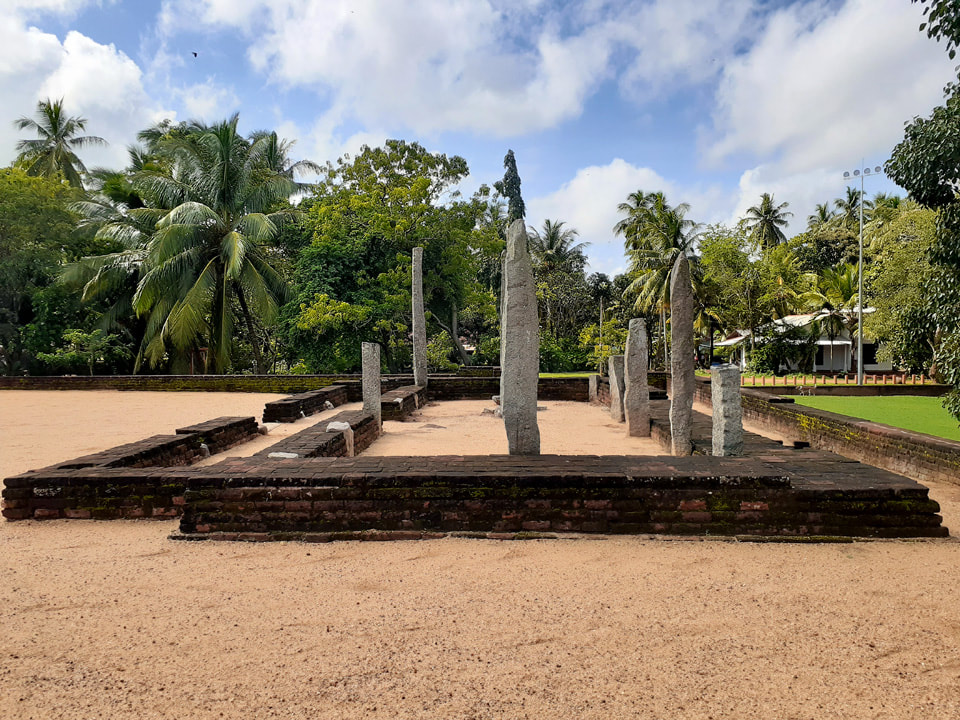 Sandagiri archaeological site of Tissamaharama alias Mahanaga