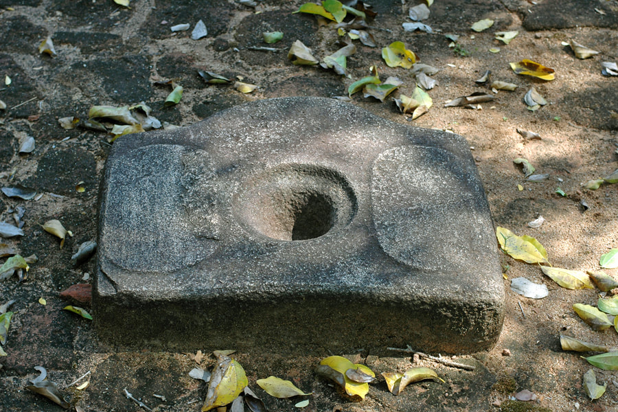 stone-carved urinal stone